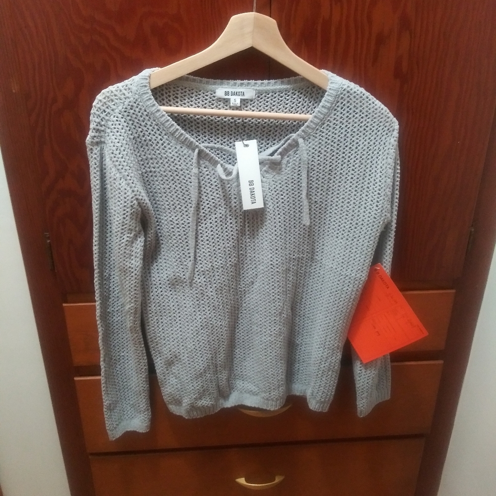 BB DAKOTA grey sweater